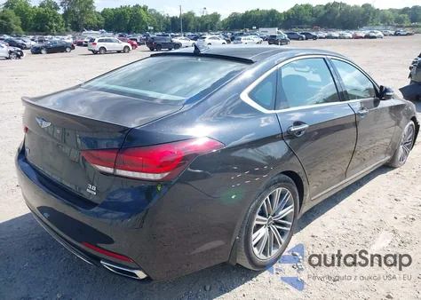 2018 Genesis G80 3.8 из США, поврежденный, VIN KMHGN4JE5JU251460